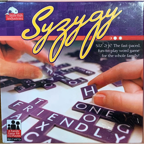 Syzygy NEW Word Game Complete and Sealed Family Party up to 12 Players Age 9 + - Picture 1 of 4